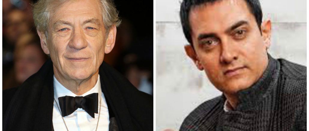 Sir Mckellen and Aamir khan